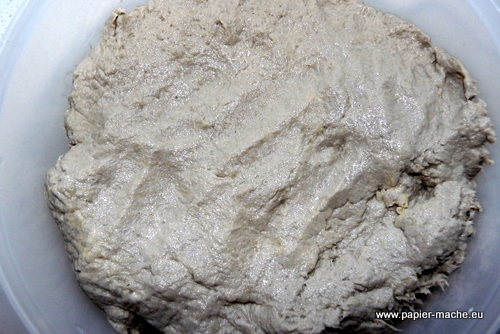 Paper pulp - a simple recipe 06