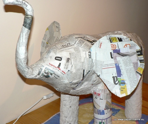 �mieciosztuka - s�o� paper mache