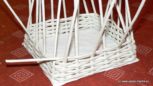 How to make the paper basket - guide 08