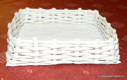 How to make the paper basket - guide 13